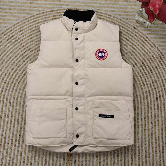 Canada Goose Unisex Freestyle Down Vest White - Picture 1 of 6